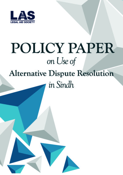 Policy Paper on ADR in Sindh